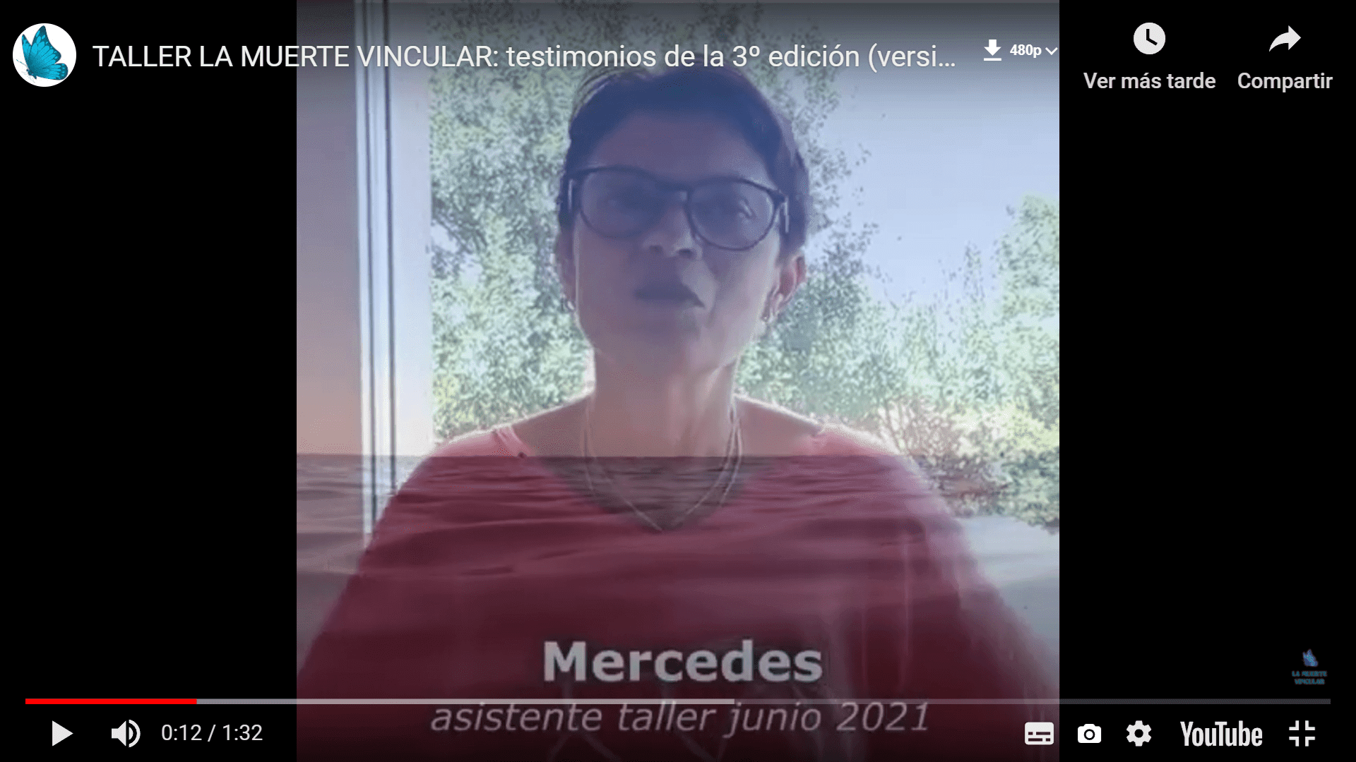 El dolor siempre es un maestro, nos va guiando por esas zonas donde tenemos que poner luz - Taller La Muerte Vincular 3º Edición - Testimonios